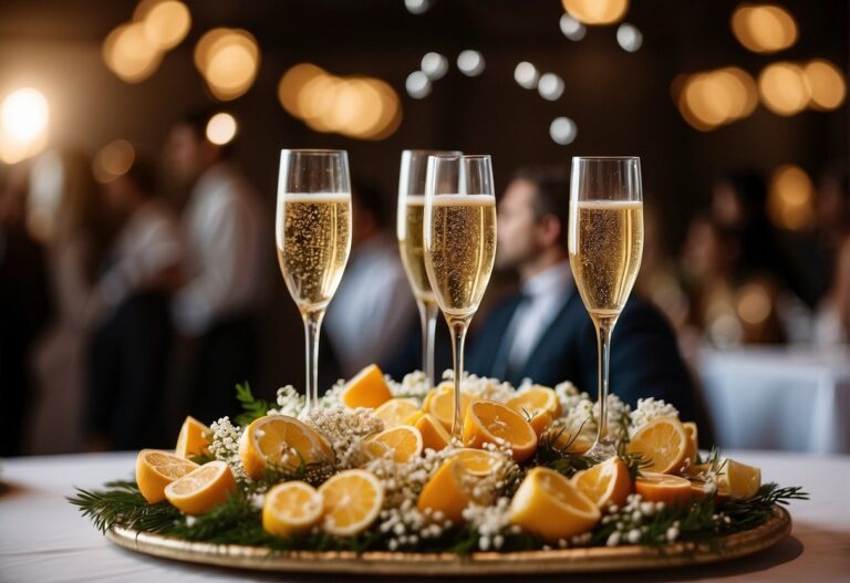 Šampano piramidė vestuvėms: Prabangos ir Elegancijos Simbolis